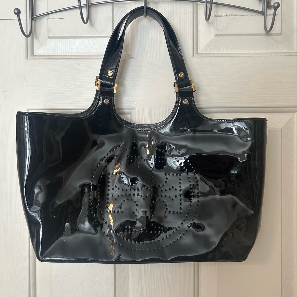 Tory Burch Patent Leather Tote
